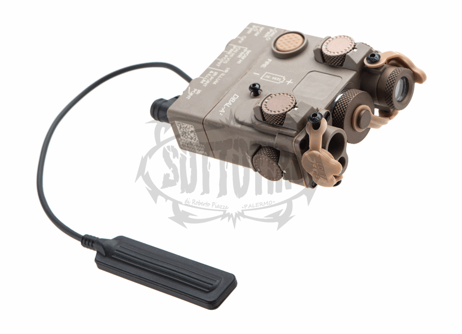 WADSN Dispositivo di puntamento DBAL-A2 Laser verde + laser IR/LED IR