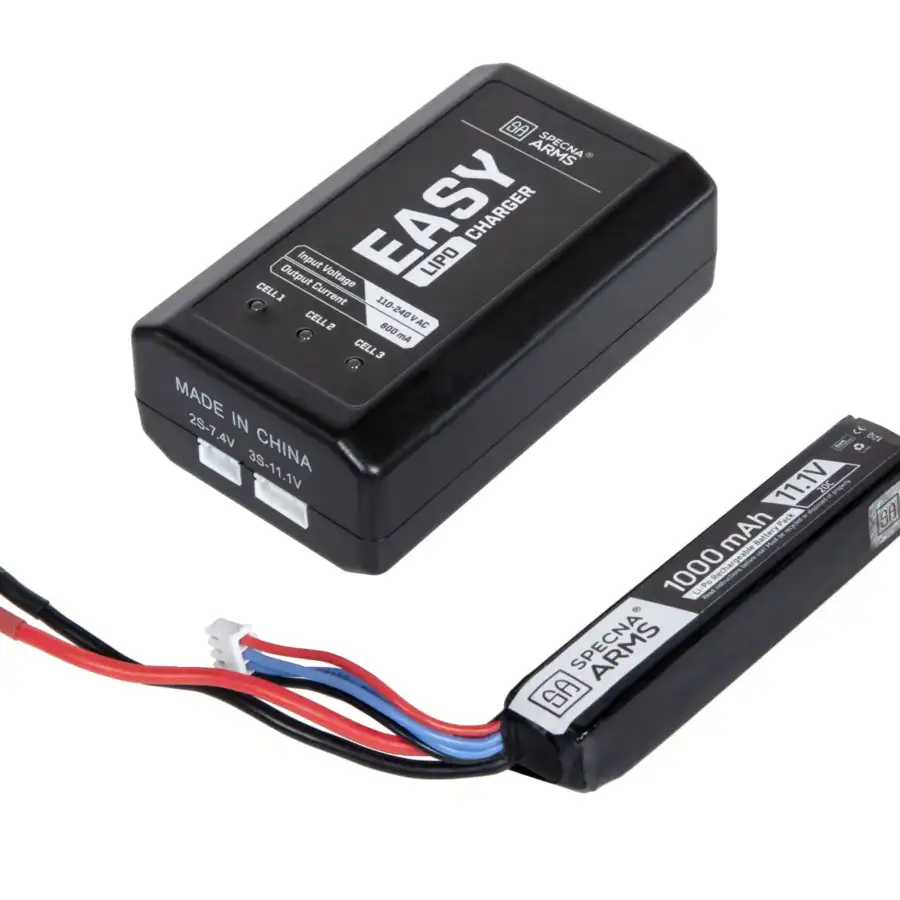 Set caricatore EASY e batteria da 11,1 V 1000 mAh