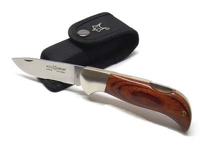 Coltello Fox manico in packawood 500
