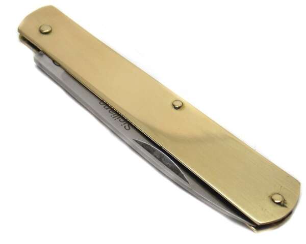 Coltello siciliano ottone 23 cm - immagine 3
