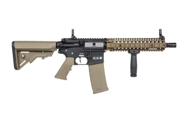 Specna Arms Daniel Defense MK18 SA-E19 EDGE HAL ETU Carabina ASG Chaos Bronzo - immagine 6