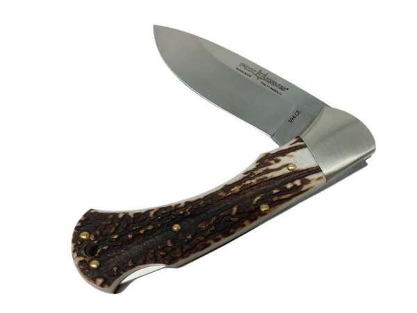 Coltello Fox 594ce manico cervo LAMA CM 7 - immagine 3