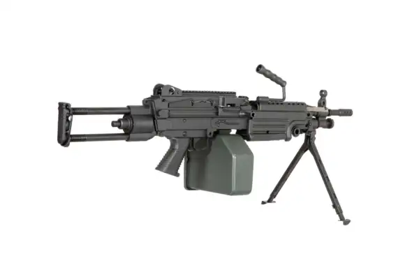 Replica della mitragliatrice SA-249 PARA CORE™ - nera - immagine 5