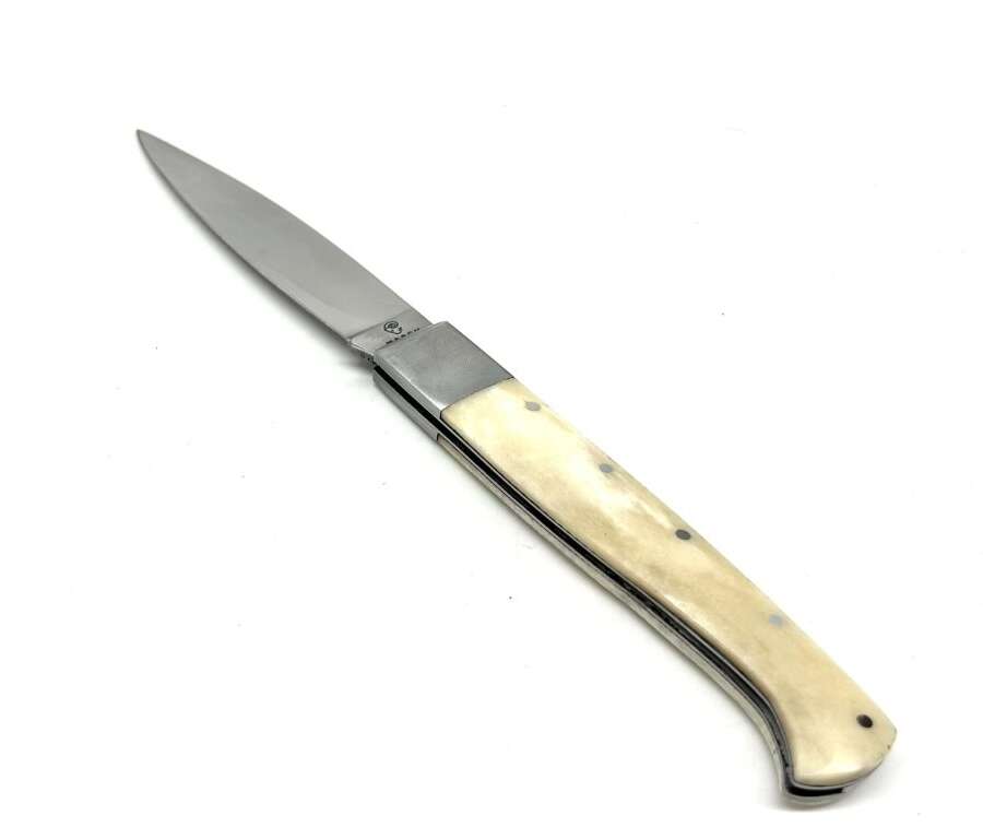 Coltello Mascu pattada manico corno lama 10 cm