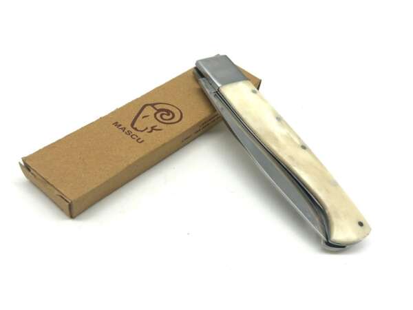 Coltello Mascu pattada manico corno lama 10 cm - immagine 4
