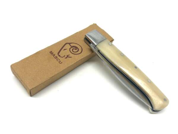 Coltello Mascu pattada manico corno lama 8 cm - immagine 3