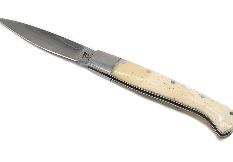 Coltello Mascu pattada manico corno lama 9 cm