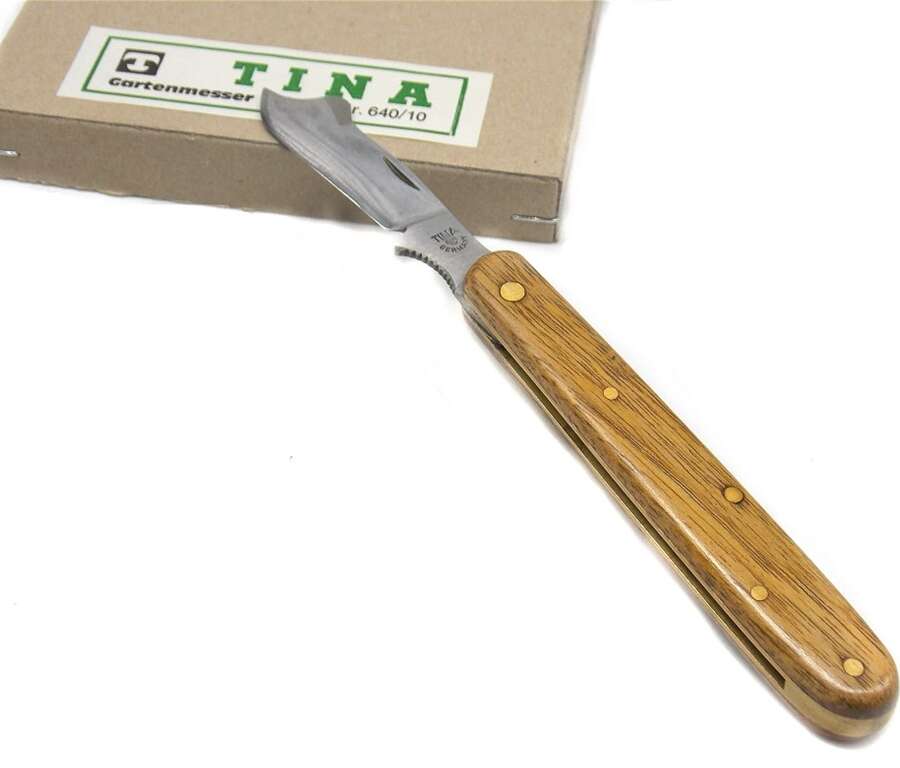 Coltello Tina da innesto 64110 forgiato a mano