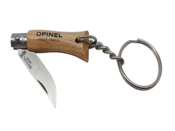 Coltello Opinel n. 2 con anello portachiavi - immagine 2