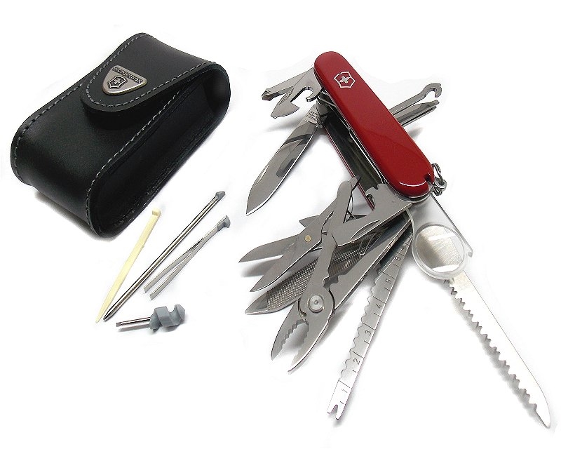 Coltello Victorinox SwissChamp 33 funzioni con fodero 16795LB1