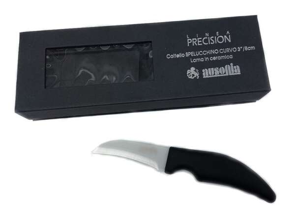 Coltello spelucchino in ceramica lama cm 8 67978 - immagine 3