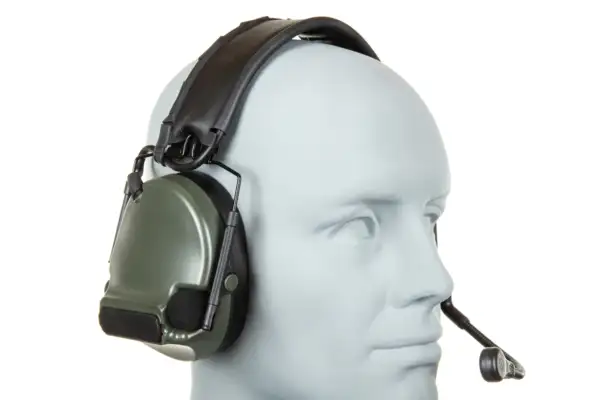 Wosport Protettori acustici attivi HD-14 Olive - immagine 3