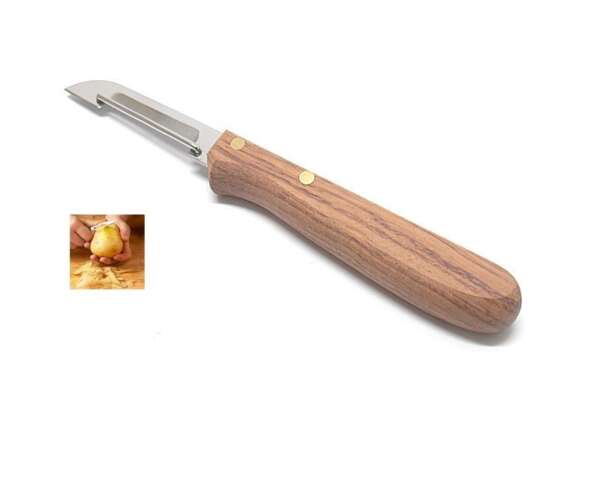 Coltello pelapatate lama in acciaio inox