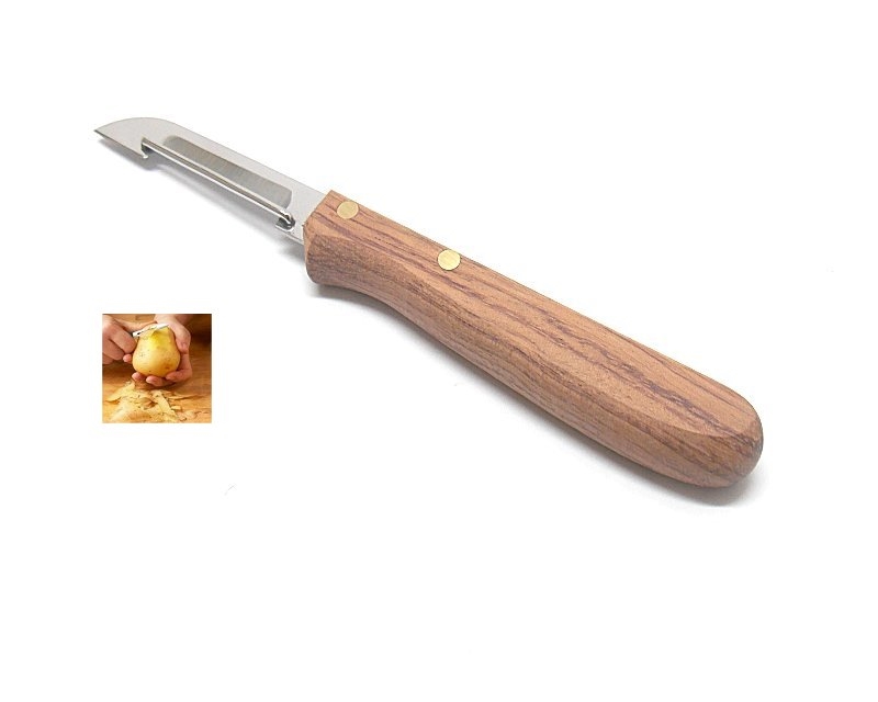 Coltello pelapatate lama in acciaio inox