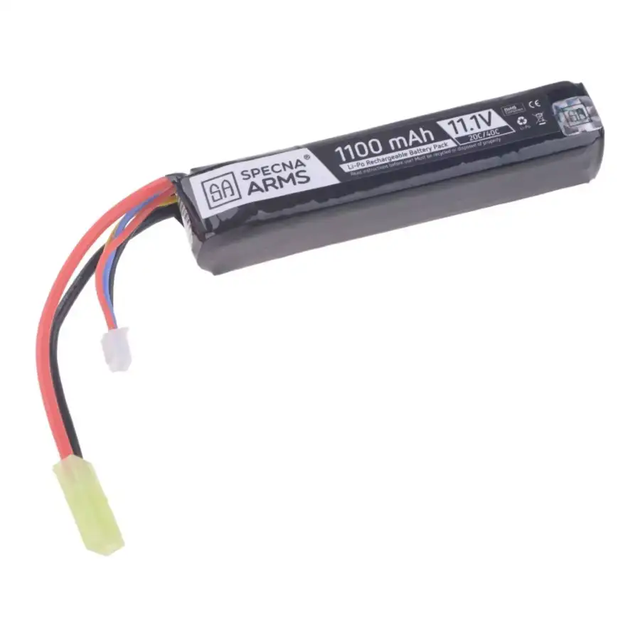 Specna Arms Batteria LiPo 11,1V 1100mAh 20/40C