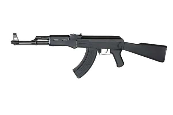 G&G FUCILE ELETTRICO AK NERO CM.47IWS - Nero - immagine 8