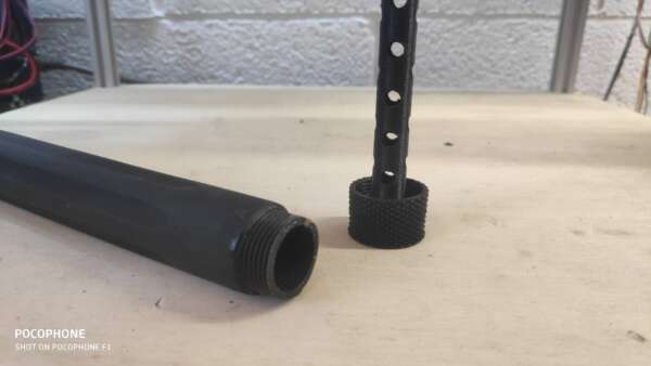 SILENZIATORE INTEGRATO ARES STRIKER TUNING KIT - immagine 3