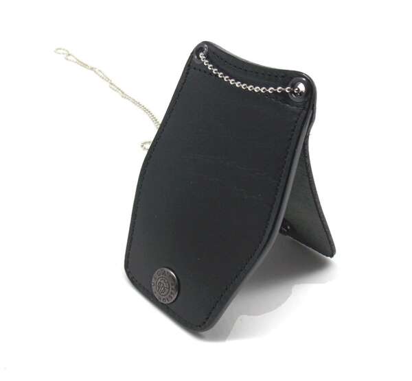 Porta placca neutra con catenella - immagine 2