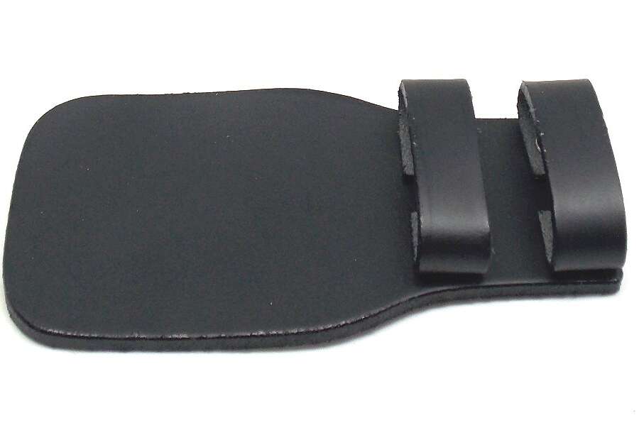 Sotto Ciappa cuoio per cintura - NERO-U