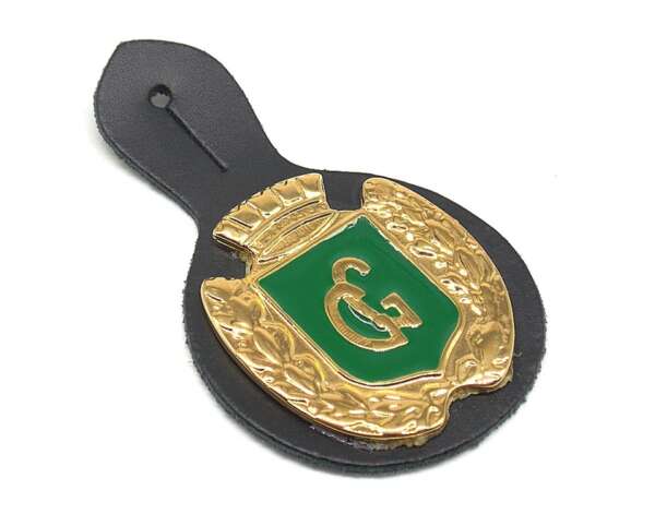 Pendif con placca Guardia Giurata fondo verde - immagine 2