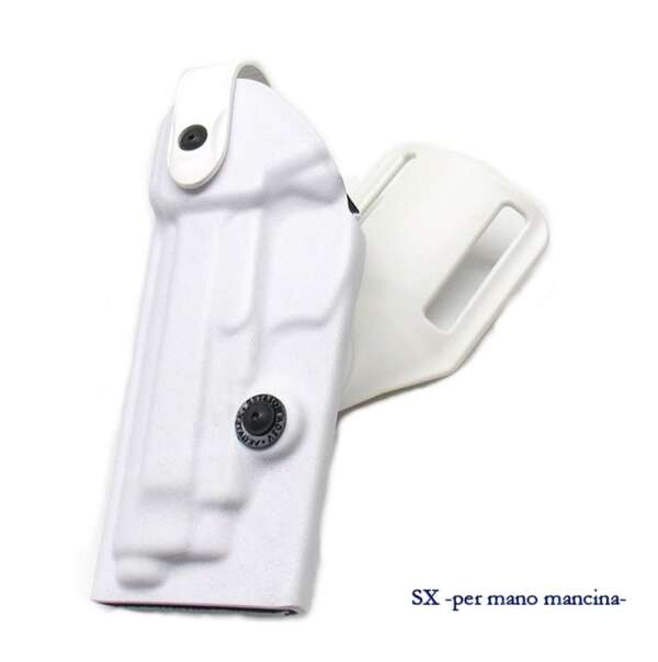 Fondina Vega polimero VKD800 e 8K24 beretta 92 98 - BIANCO-SX - immagine 2