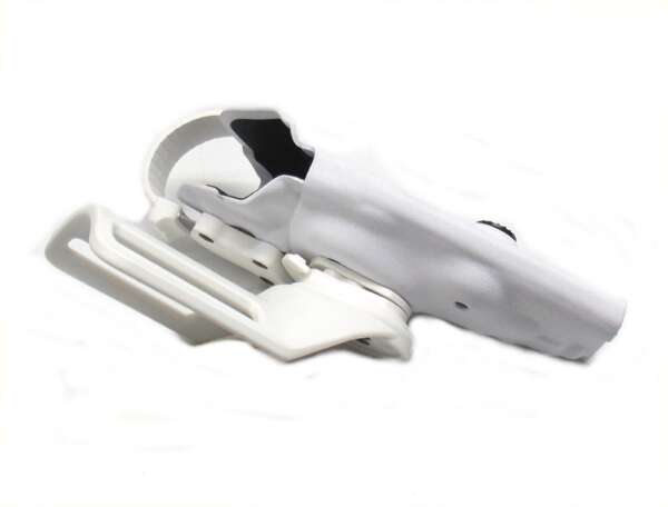 Fondina Vega polimero VKD800 e 8K24 beretta 92 98 - BIANCO-SX - immagine 3