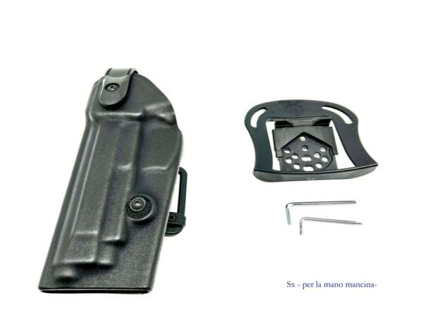 Fondina Vega polimero VKU800 per beretta 92 98 serie VKU8 - NERO-DX - immagine 2