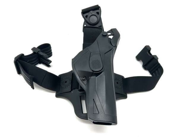 Fondina Vega cosciale cama DCHT800 in polimero per beretta 92 98 - NERO-U