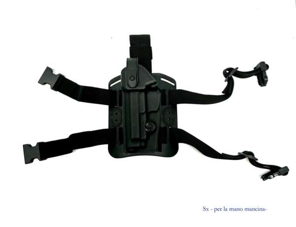 Fondina Vega cosciale VKV800 polimero beretta 92 serie VKV8 - NERO-DX - immagine 2