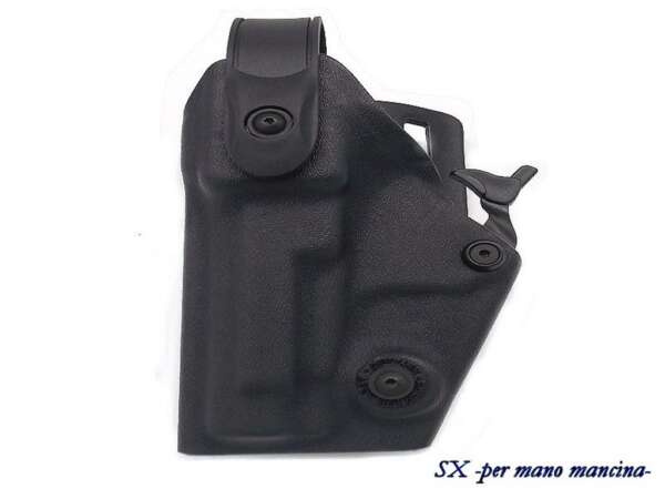 Fondina Vega polimero VKT801 per beretta 84 serie VKT8 - NERO-SX - immagine 4