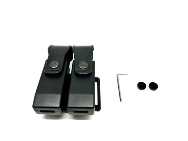 Porta caricatore polimero Vega doppio 8DMH01 - NERO-U