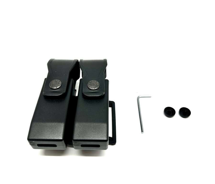 Porta caricatore polimero Vega doppio 8DMH01 - NERO-U