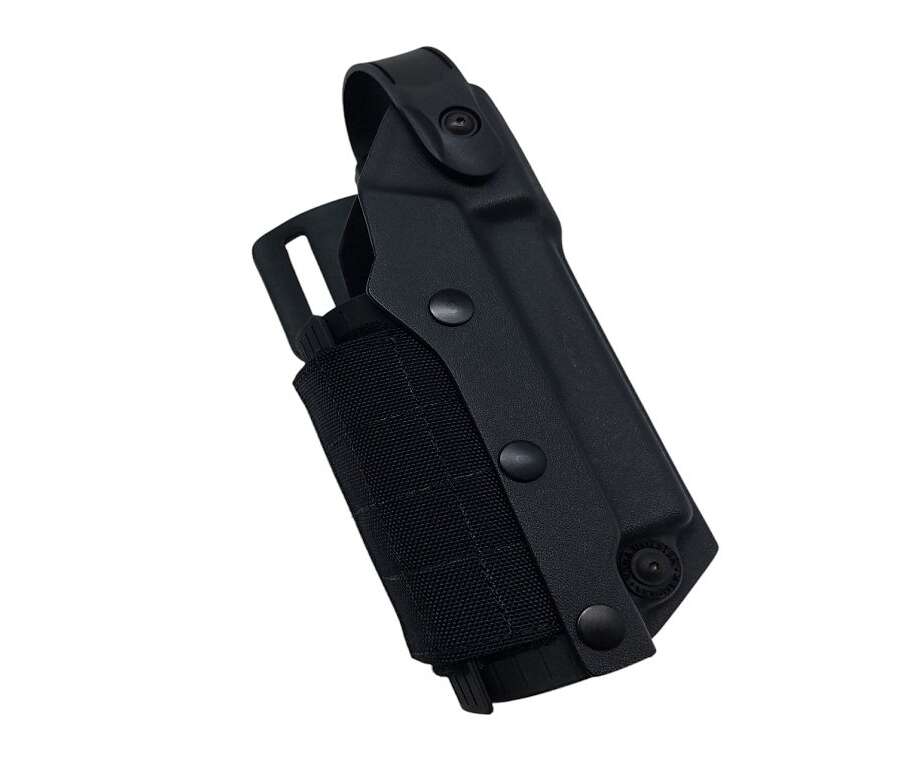 Fondina Vega polimero VKZ804 per Glock 17-19-21-22 con porta torcia