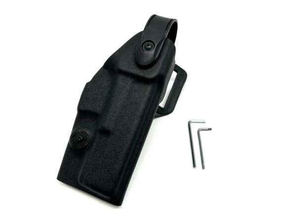 Fondina Vega polimero VKD804 per glock 17 22 31 37 serie VKD8 - BIANCO-DX