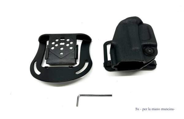 Fondina Vega polimero VKS804 per glock 17 19 22 23 26 27 - DX - immagine 2