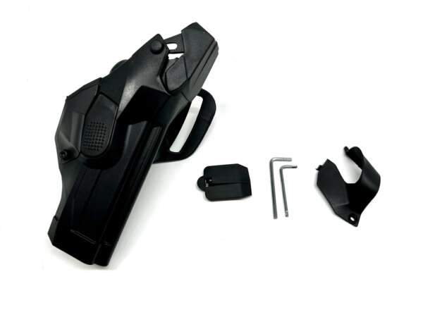 Fondina Vega polimero duty cama DCH804 per glock 17 18 22 31 37 - VERDE-U