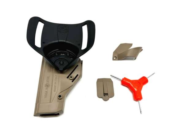 Fondina Vega polimero duty cama DCH804 per glock 17 18 22 31 37 - NERO-U - immagine 4
