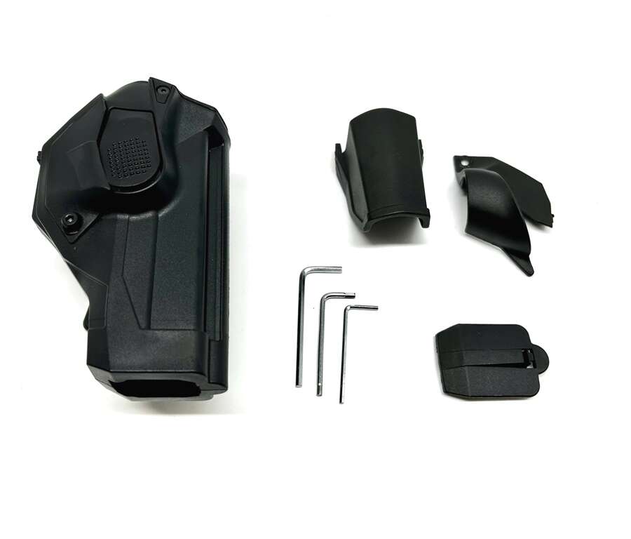 Fondina Vega polimero cama CCH804 per glock 17 18 22 31 37 - NERO-U