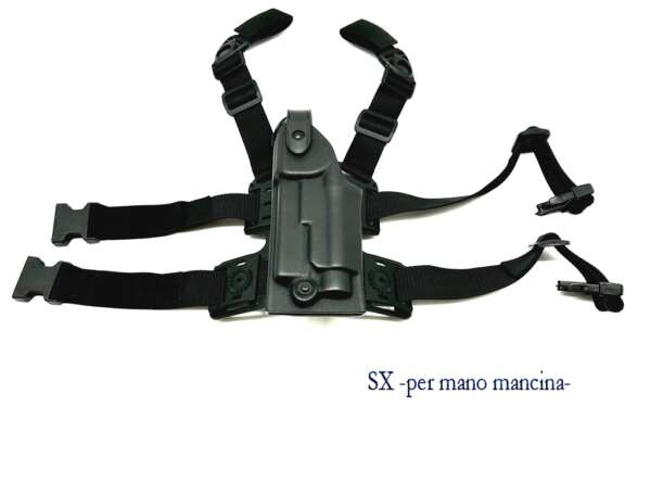 Fondina Vega cosciale polimero VKLW804 glock 17 19 - DX - immagine 2