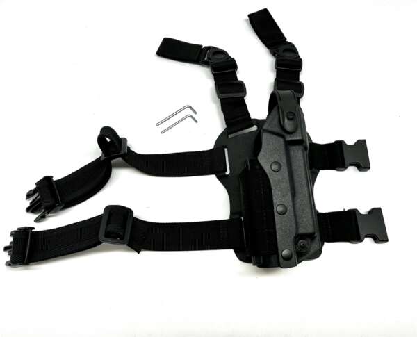 Fondina Vega cosciale in polimero VKLZ804 per Glock 17 19 - DX