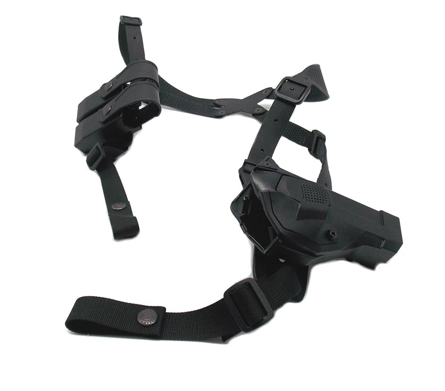 Fondina Vega ascellare in polimero cama CCHS804 per glock 17 22 - NERO-U