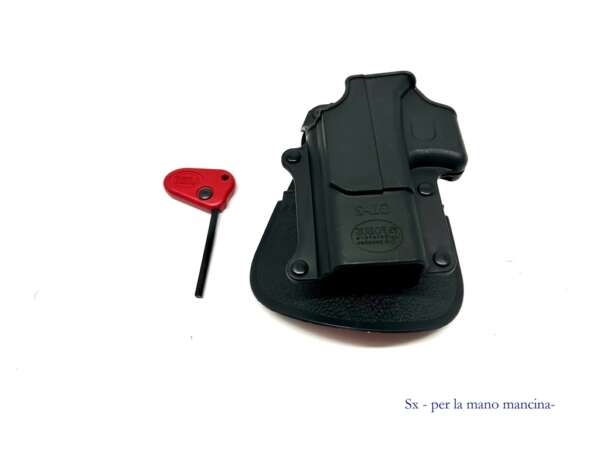 Fondina Fobus girevole UR809 per glock 17- 19 serie UR8 - SX - immagine 2