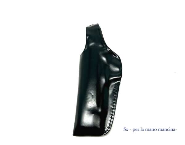 Fondina Vega cuoio da fianco T100 per beretta 92 98 serie T1 - MARRONE-SX - immagine 2
