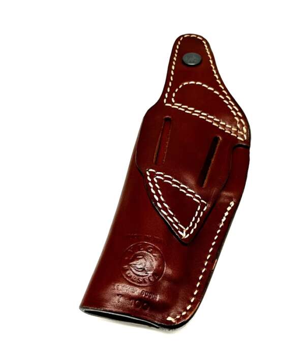 Fondina Vega cuoio da fianco T100 per beretta 92 98 serie T1 - MARRONE-DX - immagine 6
