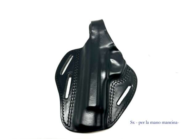 Fondina Vega in cuoio H100 beretta 92 98 serie H1 - MARRONE-SX - immagine 2