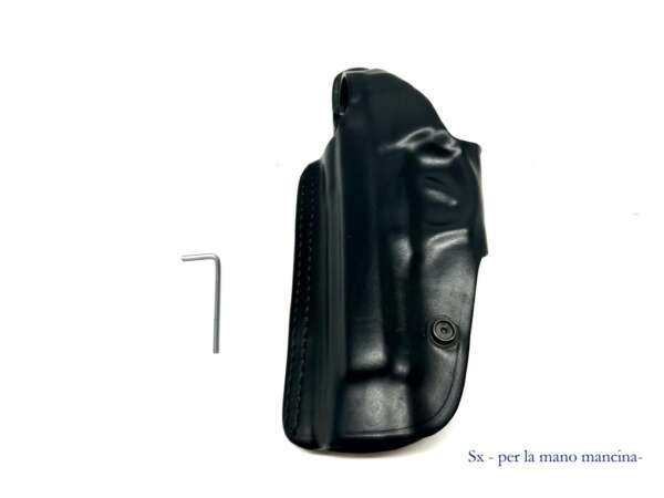 Fondina Vega cuoio biuso N100 Beretta 98 serie N1 - MARRONE-SX - immagine 2