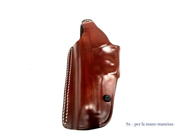Fondina Vega cuoio biuso N100 Beretta 98 serie N1 - NERO-SX - immagine 5