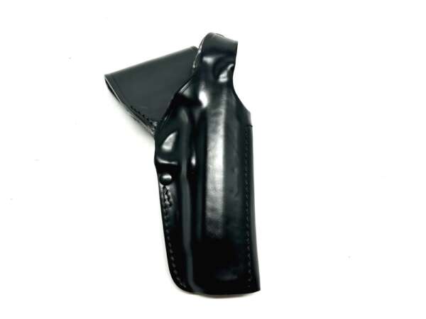 Fondina Vega cuoio da fianco P100 per Beretta 92 98 serie P1 - NERO-DX