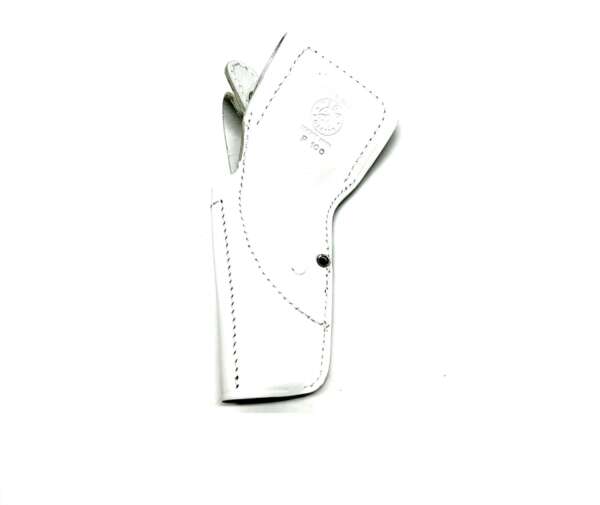 Fondina Vega cuoio da fianco P100 per Beretta 92 98 serie P1 - BIANCO-DX - immagine 6