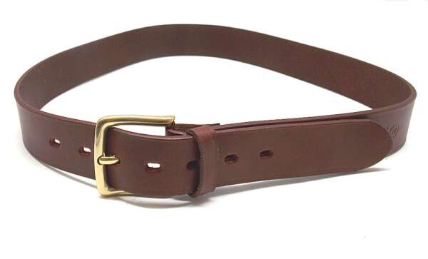 Cintura Vega in cuoio liscio cm 4 altezza 1C00 - NERO-XXL - immagine 5